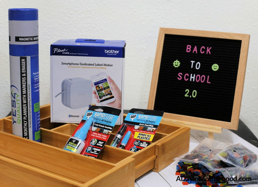 Back to School Organization 2.0 + DAP Personalization Giveaway