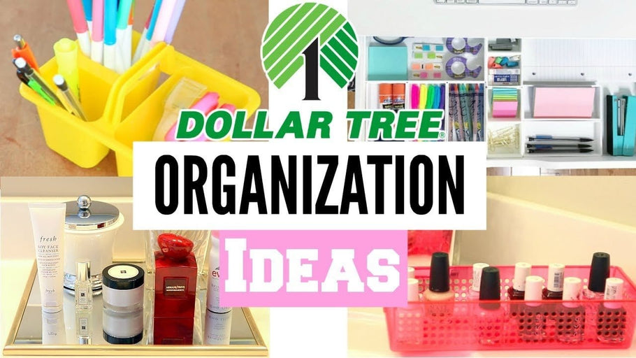 Dollar Tree Organization Ideas | Declutter Organization Hacks Dollar Tree Edition! Today's video is a Dollar Tree Organization Ideas for your home and declutter ...