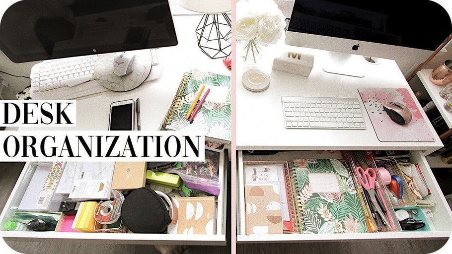 Subscribe to join the fam✨ Hey friends! In todays Organization and Declutter video I'm sharing Office Organization tips and how I decluttered my desk! This is ...