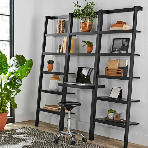 Mainstays Sumpter Park Ladder Bookcase Desk only $89.00