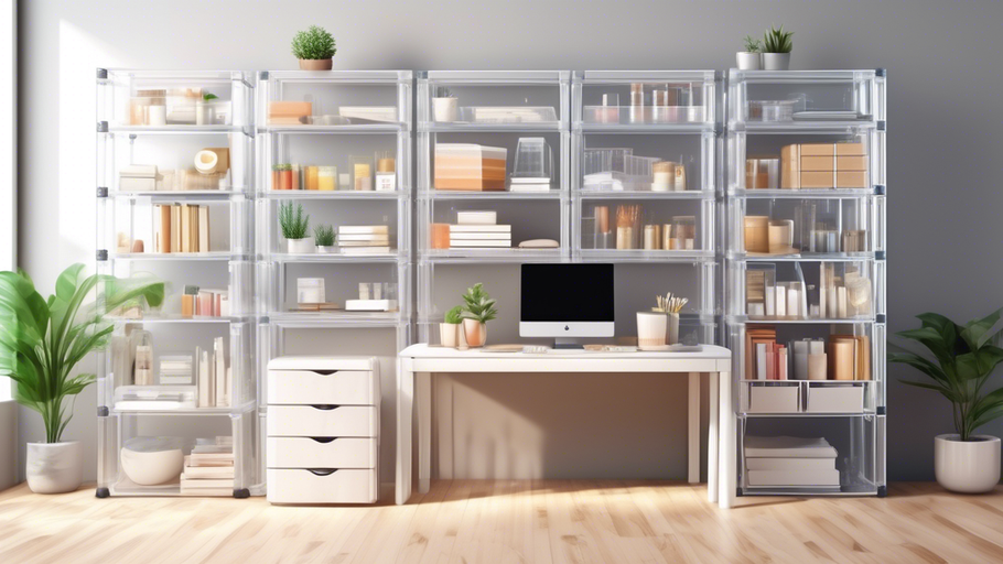 Plastic Shelves with Drawers: A Guide to Storage Solutions