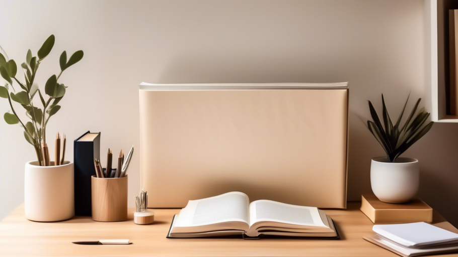 Declutter Your Desk with a Book Organiser