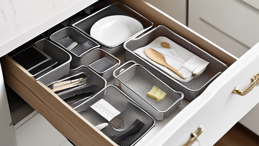 Metal Mesh Drawer Organizer: Keep Your Drawers Neat and Tidy