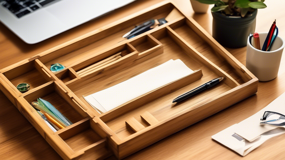 Organize Your Workspace: The Desk Organizer Tray