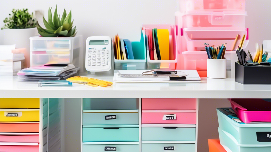 The Essential Guide to Desk and Drawer Organization