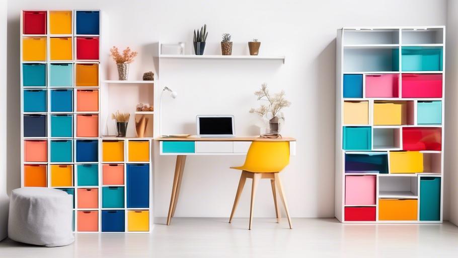Cube Storage Desk: A Space-Saving Solution