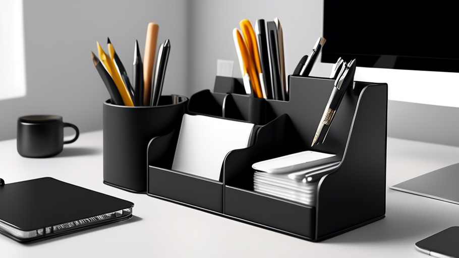 Black Desktop Organizers: Keep Your Workspace Tidy