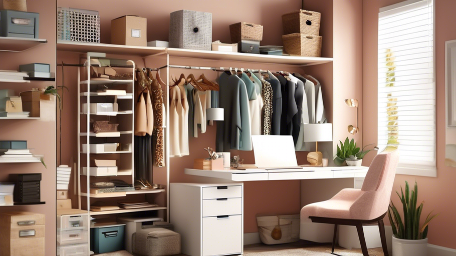 Declutter and Work: The Closet Office Transformation