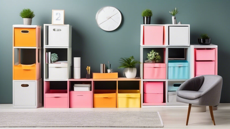 Maximize Storage with Cube Organizers