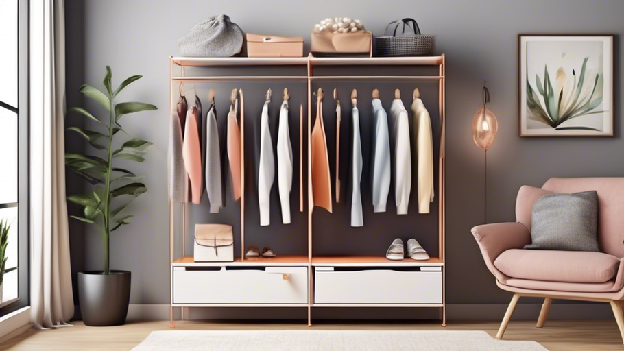 Simplify Wardrobe Storage with Clothing Storage Rack