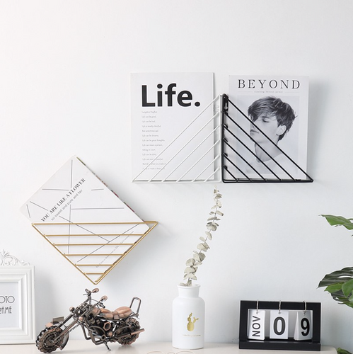 Triangular Frame Wall & Desk Organizer