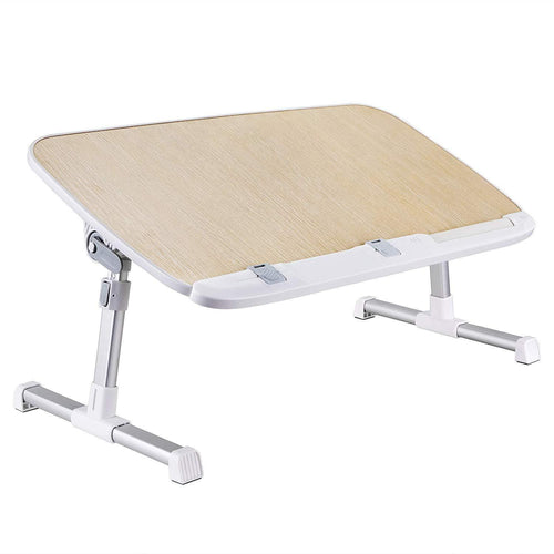 Save laptop lap desk foldable laptop table stand height adjustable laptop desk for bed and sofa portable lap desk bed tray table office standing desk riser computer desk drafting table