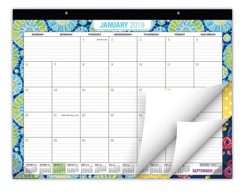 Shop for desk calendar 2019 large monthly pages 22x17 runs from now through december 2019 desk wall calendar can be used throughout 2019