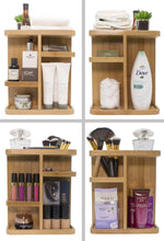 Load image into Gallery viewer, Best seller  sorbus 360 bamboo cosmetic organizer multi function storage carousel for makeup toiletries and more for vanity desk bathroom bedroom closet kitchen