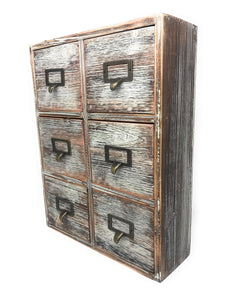 Top farmhouse decor desk organizer storage cabinet bathroom home shelves kitchen living room bedroom furniture apothecary drawers rustic wood distressed finish