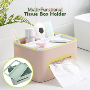 Multi-Functional Tissue Box Holder